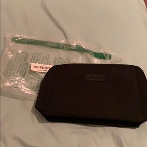 chiceco black makeup bag